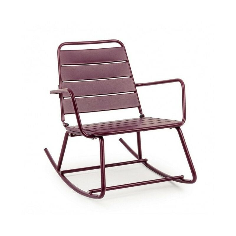 Rocking chair bordeaux Bizzotto lillian