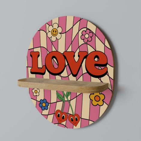 ROCKING LOVE Ovales Regal