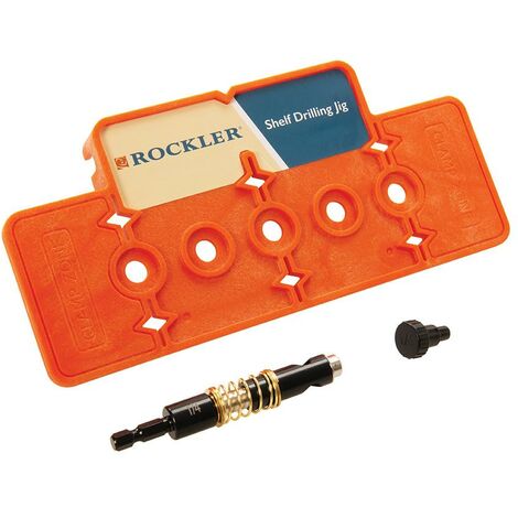 Rockler Dima di trapanatura per scaffalature 1/4