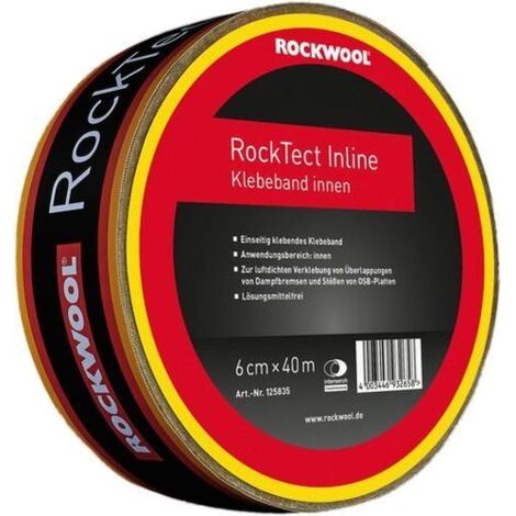 Rockwool Klebeband RockTect Inline 40 m x 6 cm Dämmstoffe