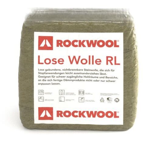 Rockwool lose Steinwolle 30 l Steinwolle