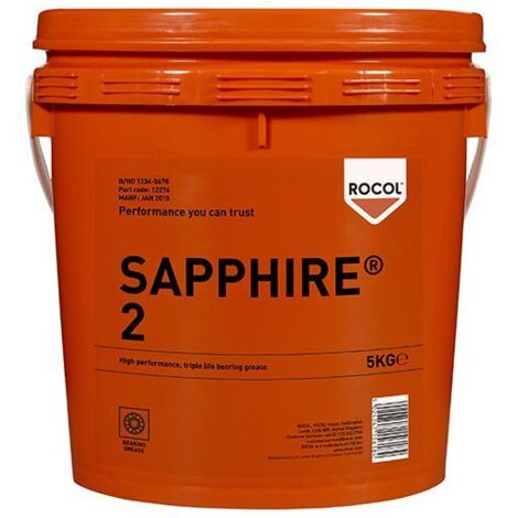 ROCOL 12176 SAPPHIRE 2 Bearing Grease Tub 5kg ROC12176