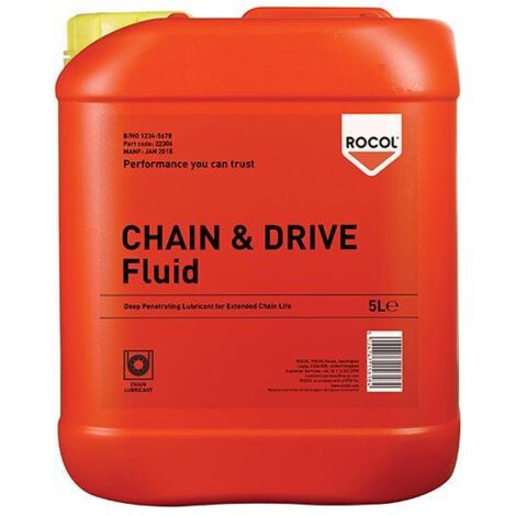 ROCOL CHAIN & DRIVE Fluid 5 Litre