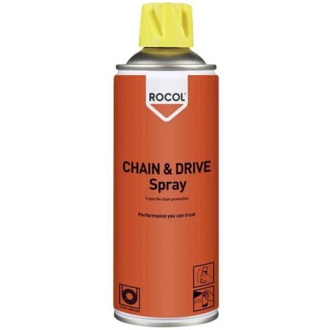 Rocol  Chain & Drive Spray Lubrificante ad alte prestazioni Chain & drive spray 300 ml