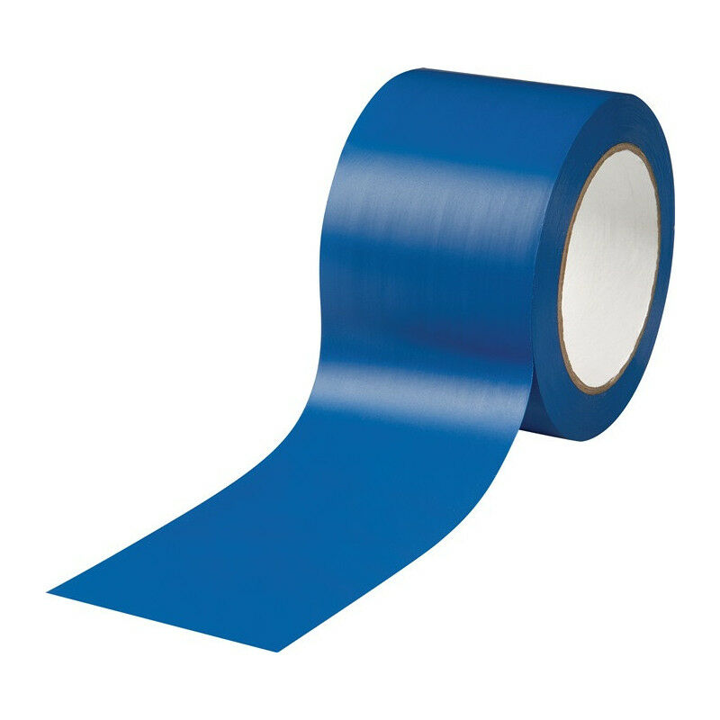 

Cinta para señalización de suelo Easy Tape PVC azul L.33m An.75mm Rl. - Rocol