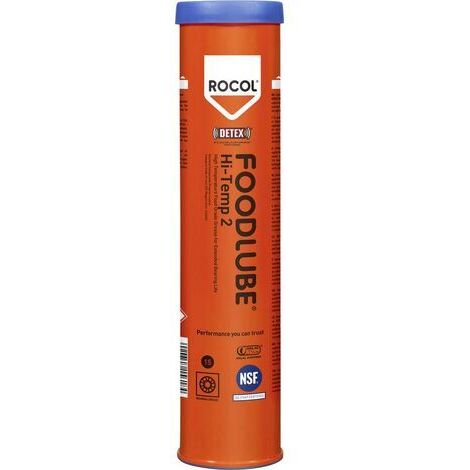 Rocol FOODLUBE Hi-Temp 2 FOODLUBE Hi-Temp 2 PTFE-verstärktes Hochtemperaturfett  380 g