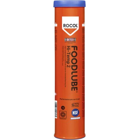 Rocol FOODLUBE Hi-Temp 2 FOODLUBE Hi-Temp 2 rinforzato in PTFE grasso per alte temperature 380 g