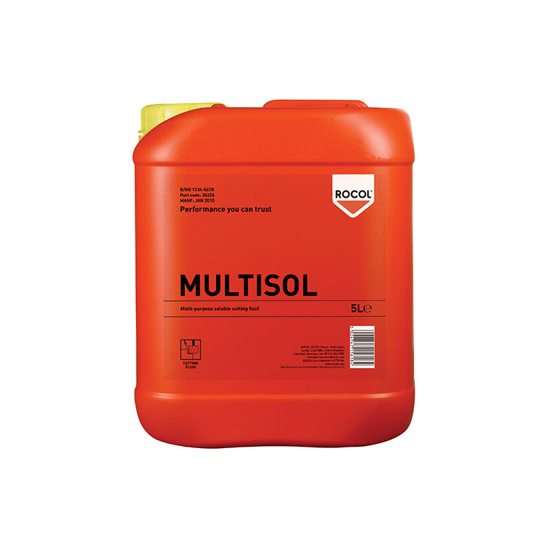 Rocol - 35226 multisol Water Mix Cutting Fluid 5 litre ROC35226