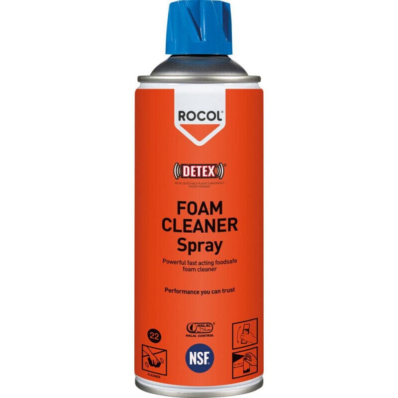 ROCOL Nettoyant mousse 400ML Foam Cleaner Spray (Par 12)