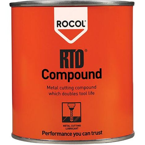 Rocol RTD Compound Metal Cutting Lubricant Tin 500g High-Performance Formula