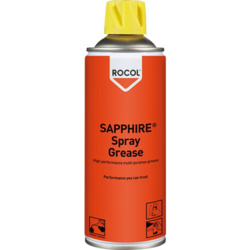 ROCOL Spray Graisse EP 400ML Sapphire Spray Grease (Par 12) - FP