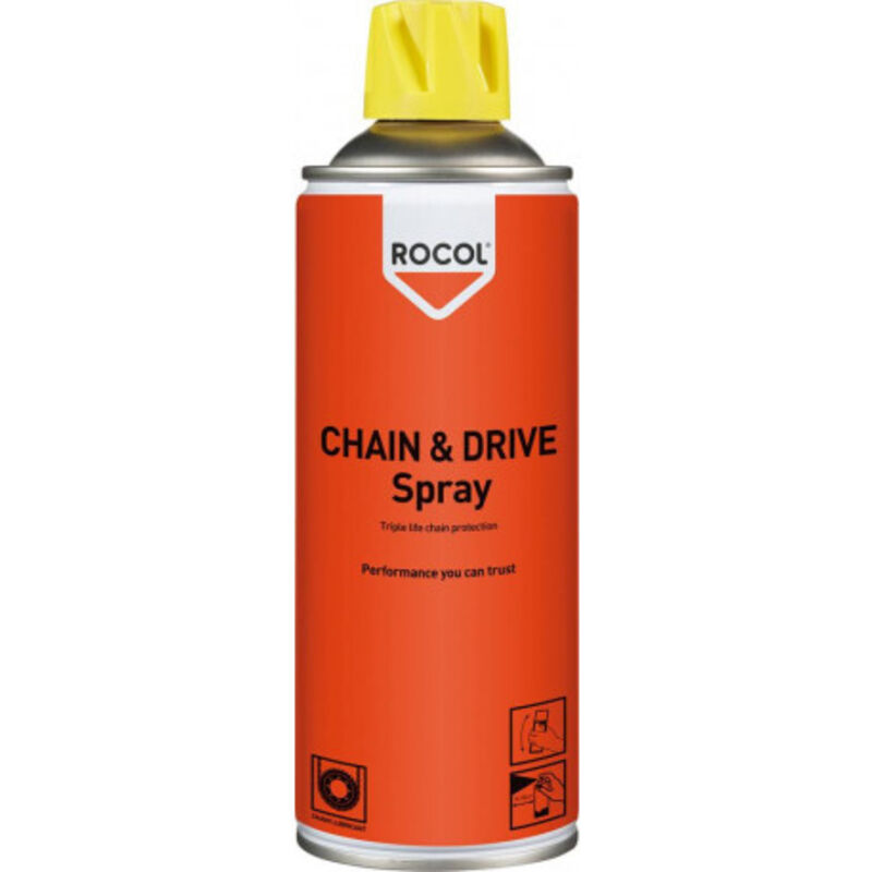 FP - ROCOL Spray Industriel 300ML Chain + Drive Spray (Par 12)