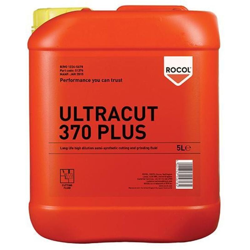 51376 Ultracut 370 Cutting Fluid 5 Litre Rocol ROCOL® US