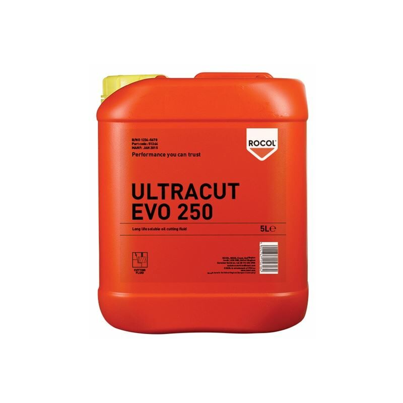 ULTRACUT EVO 250 Cutting Fluid 5 Litre ROC51366