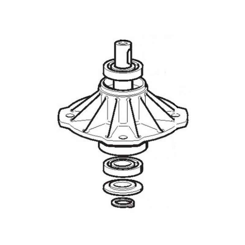 Rodamiento cuchilla autoportante 72cm GGP - 384207250/0