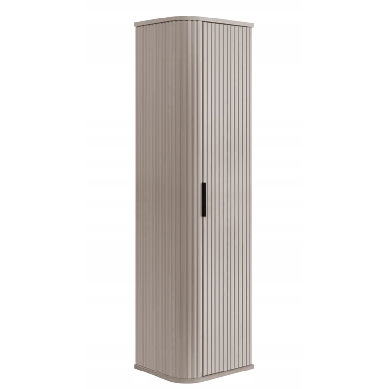 Armoire haute 139 cm - Beige, tons cachemire - Meubles de salle de bains, Meubles de salle de bains, Armoire haute de salle de bains, Beige, Commode