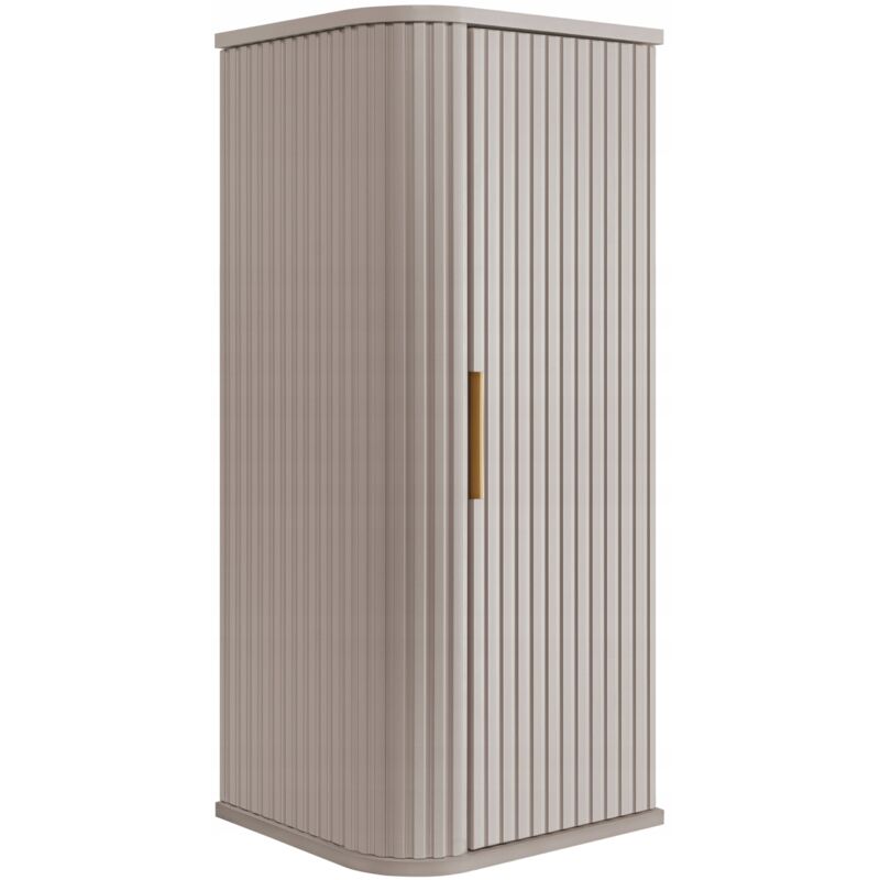 Armoire haute - 79 cm - Beige - Design moderne - Peu encombrant et fonctionnel - Armoires de salle de bains