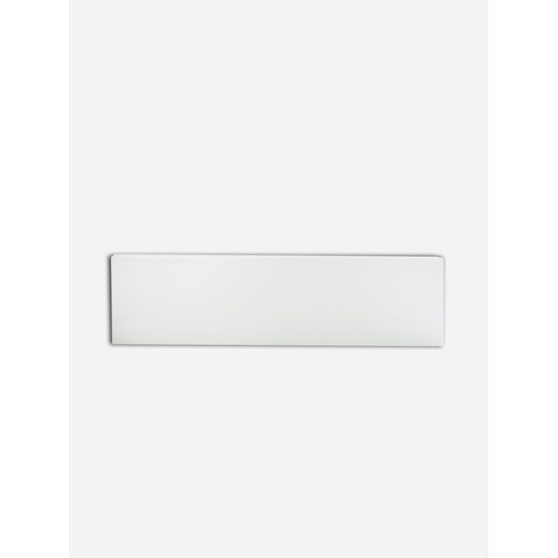 

Rodapie Aluminio Blanco Recto 3m - 100mm alt. 3m larg.