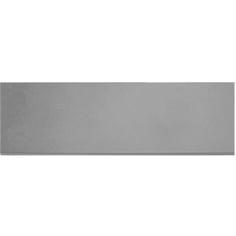Rodapie Aluminio Recto 2m | Seleccione color y medida