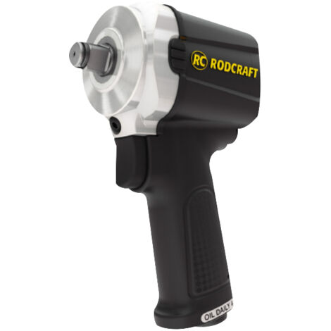 RODCRAFT Clé à chocs pneumatique RC 2203 12,5mm (1/2pouce) A4-carré.650 Nm - 8951000387