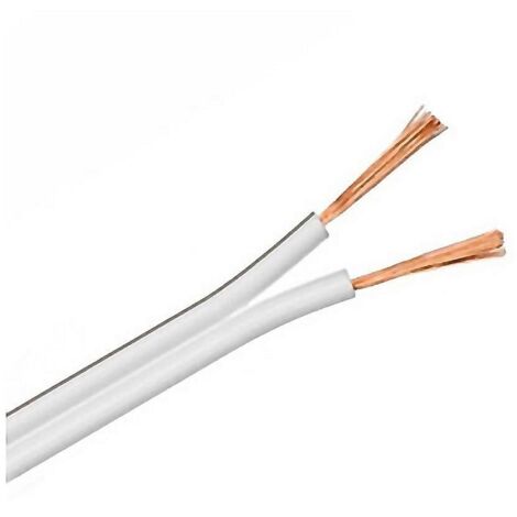RODI cable paralelo 2x1mm audio polarizado pa-100 .100mt rollo