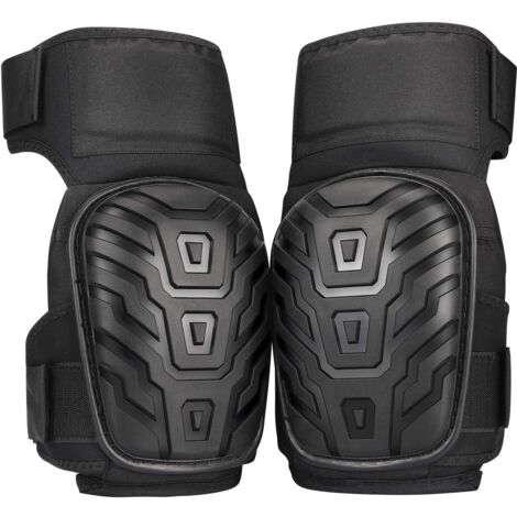 Rodilleras de trabajo para hombres, rodilleras de jardinería resistentes con gel cómodo y cojín de espuma gruesa, correas antideslizantes ajustables, rodilleras protectoras para construcción