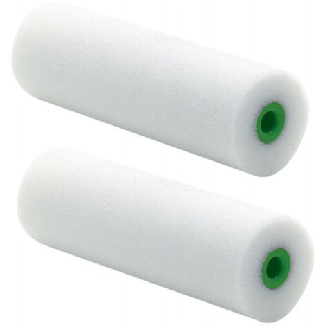 Rodillo barniz espuma fin 10cm 2 pieces Nölle