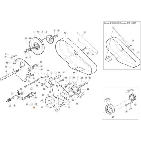 RODILLO COMPLETO ORIGINAL EMAK F1440817