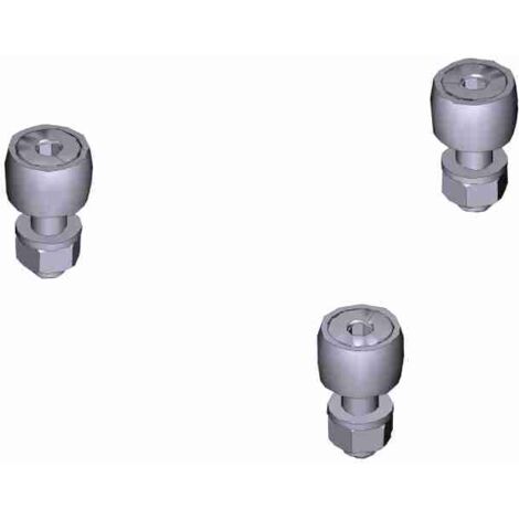 Rodillo con pasador protector 3 piezas de repuesto CAME 119RIT305