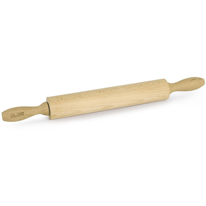 

Rodillo de amasar de madera de haya ø4,4x43cm. (Ibili 747920)