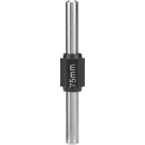 Rodillo de calibración de micrómetro externo de acero inoxidable - Bloque de referencia de 75 mm - Kit de calibración