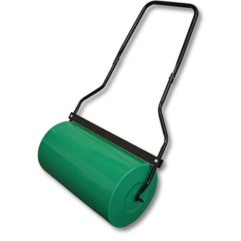 Rodillo de césped para jardín 57cm Tambor para llenar 45l agua con