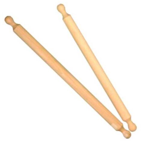 Rodillo de madera fijo de 50 cm