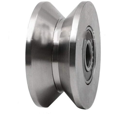 Rodillo de puerta robusto de acero inoxidable 304 – 2,7″