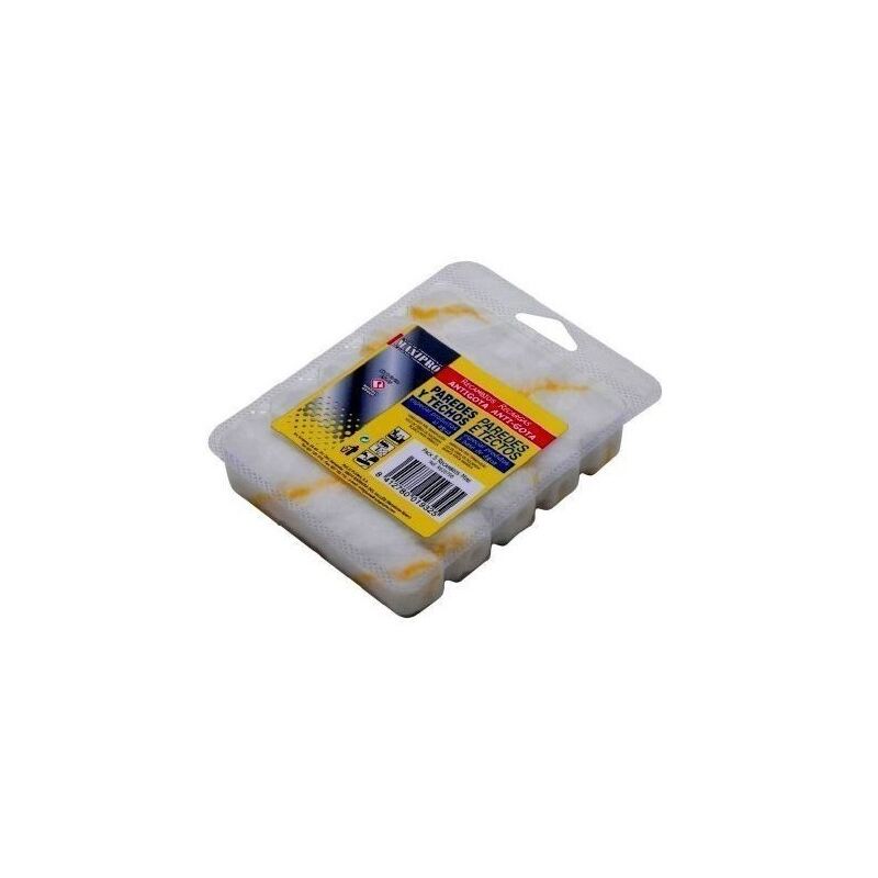 

Rodillo Pintura Antigoteo Mini 8 Pz 06 Cm Bl/Ama Par-Te - Rulo Pluma