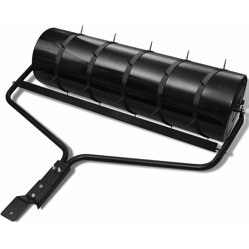 

Rodillo negro de jardín para el césped con 5 bandas aireadoras 30 cm - Negro