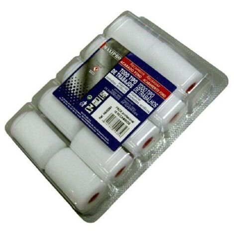 RODILLO PINT R/MINI 10 PZ 05 CM BL P/REC. PORO 0 RULO PLUMA