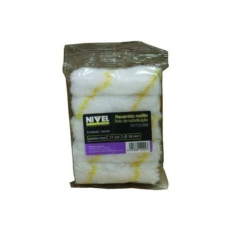 Rodillo Pintar R/Mini 5 Pz 11 Cm Sup.Lisa Nivel
