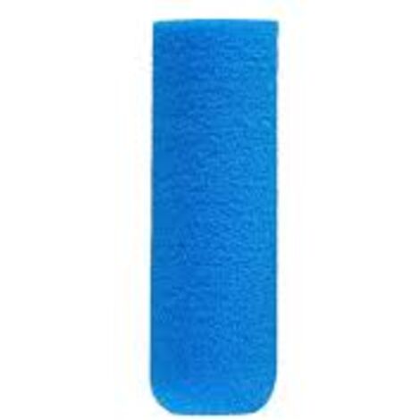 Rodillo pintura rulo pluma microcrater azul 110 mm