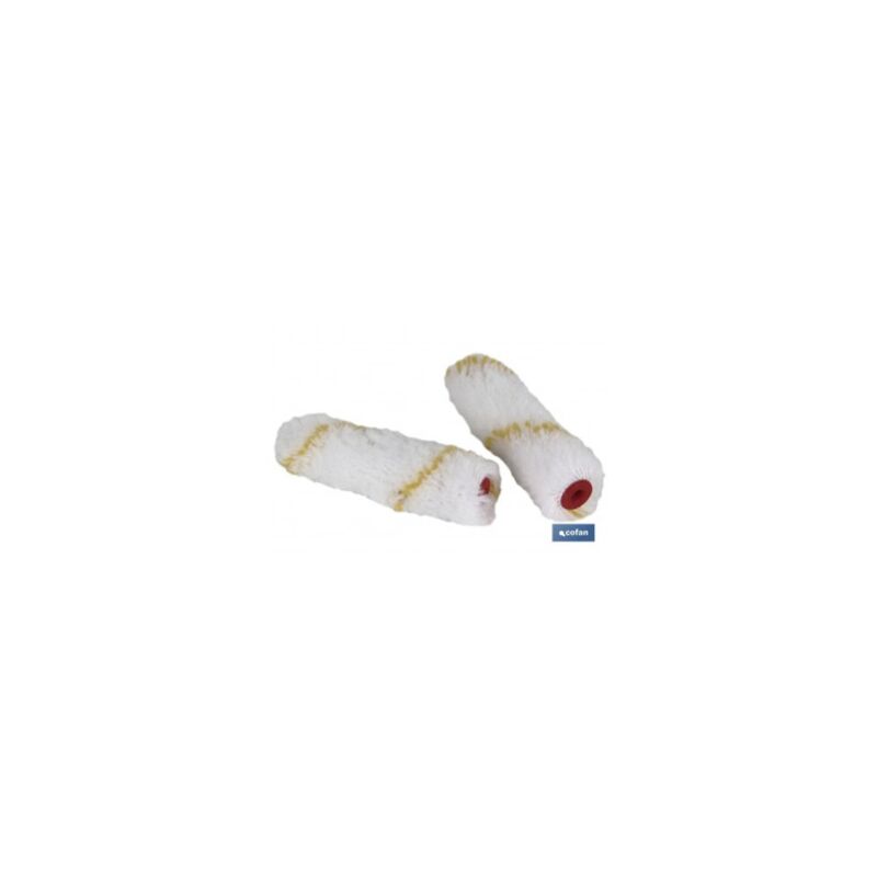 

Pack 2 recambios mini rodillo paredes lisas 11cm