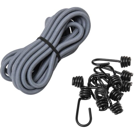 Rodillo tensor de 5 m,  Ø 8 mm  con 10 ganchos WERKA PRO