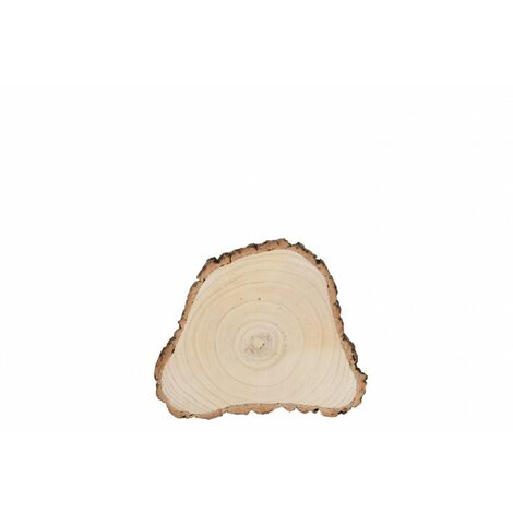 Rodin de paulownia en bois naturel 29x27.5x3.5 cm - Naturel