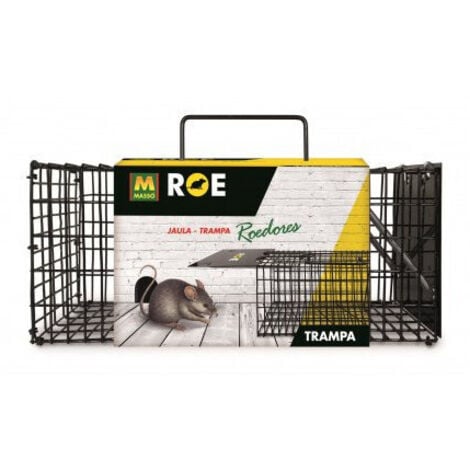 MASSO GARDEN Roe jaula trampa para ratas y ratones