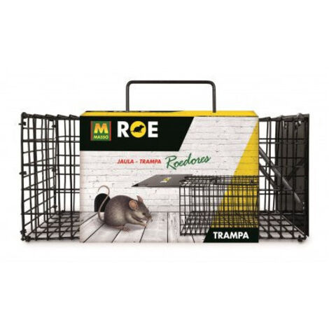 MASSO GARDEN Roe jaula trampa para ratas y ratones