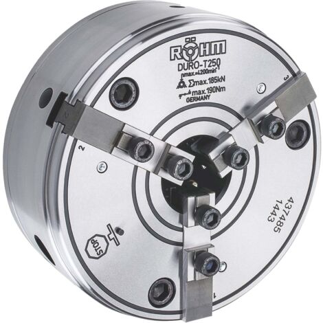 Röhm DURO-T 400, 3 mors, logement de centrage cylindrique, mors de base - 437487
