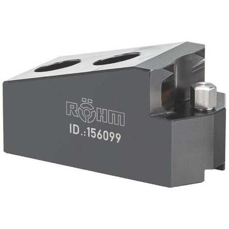 Röhm Krallenbacken, Nutbreite 16, gehärtet Spitzverzahnung 60°,Krallenlänge 80 mm, 1 Stück - 156099