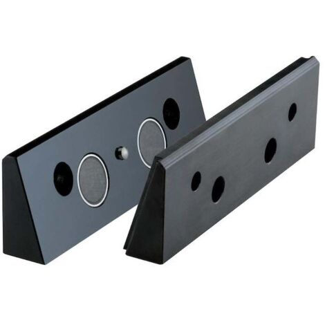 Röhm Mâchoire de base à tirage vers le bas RNG, taille 5, largeur de mâchoire 200, avec deux aimants permanents, pour RB, RH, RB-K - 155241