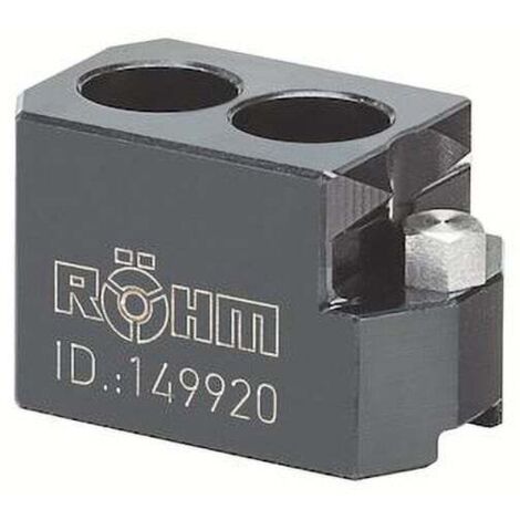 Röhm Mâchoires à griffes, largeur de rainure 10, trempé Denture pointue 90°, longueur de griffe 23,4 mm, 1 pièce - 149921