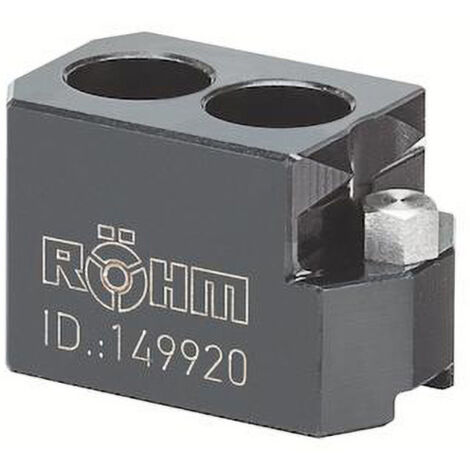 Röhm Mâchoires à griffes, largeur de rainure 10, trempé Denture pointue 90°, longueur de griffe 37,1 mm, 1 pièce - 149920