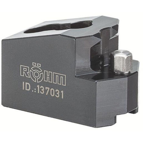 Röhm Mâchoires à griffes, largeur de rainure 17, trempé Denture pointue 90°, longueur de griffe 19 mm, 1 pièce - 137036
